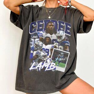 Comfort Colors CeeDee Lamb T-Shirt, CeeDee Lamb shirt, Vintage Oversized 169